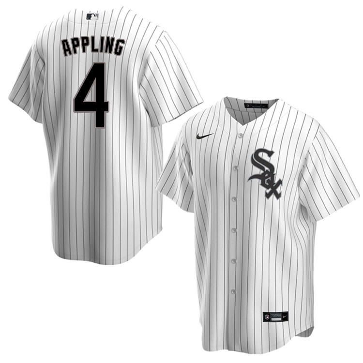 Nike Men #4 Luke Appling Chicago White Sox Baseball Jerseys Sale-Pinstripe